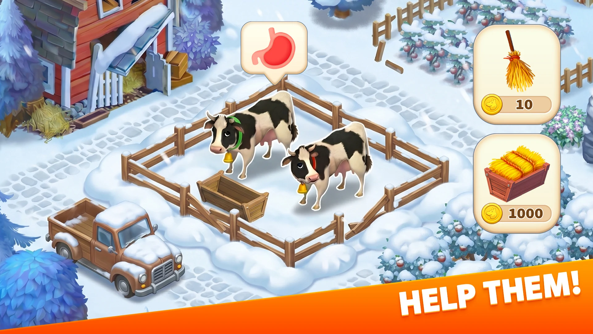 Klondike Adventures: Farm Game screenshot