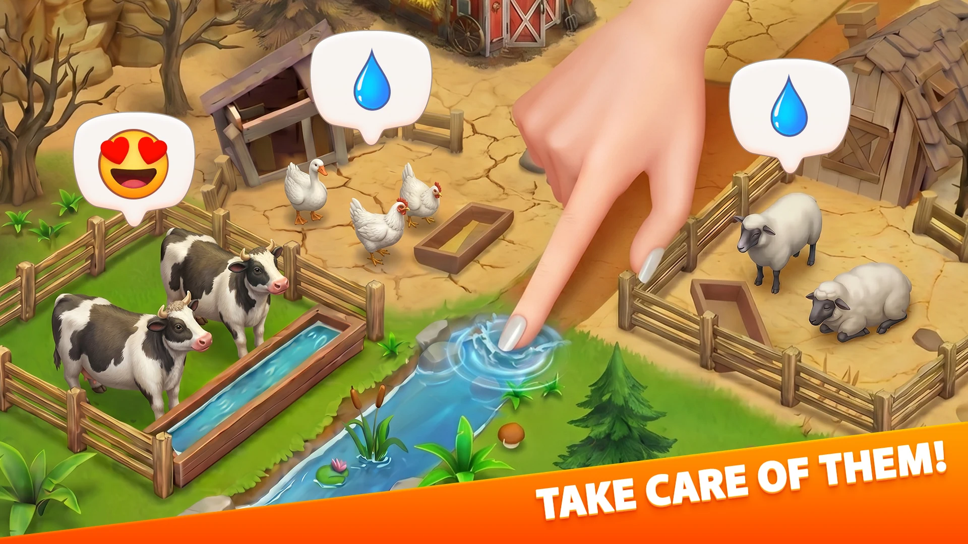 Klondike Adventures: Farm Game screenshot